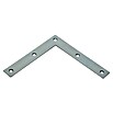 Stabilit Eckwinkel (120 x 20 x 120 mm, Verzinkt, Silber)