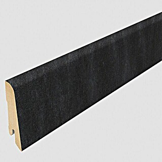 Egger Sockelleiste Schiefer anthrazit (240 cm x 17 mm x 60 mm, MDF)