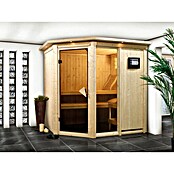 Karibu Systemsauna (Ohne Ofen, 151 x 196 x 198 cm)