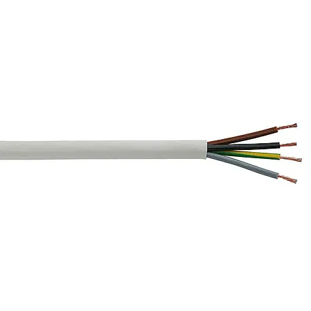 Schlauchleitung Meterware H03VV-F 4G0,75 mm²