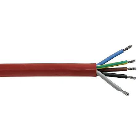 Silikonleitung Meterware SIHF 5G2,5