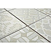 Mozaik pločica Quadrat Pico B  (29,8 x 29,8 cm, Sive boje, Mat) | BAUHAUS