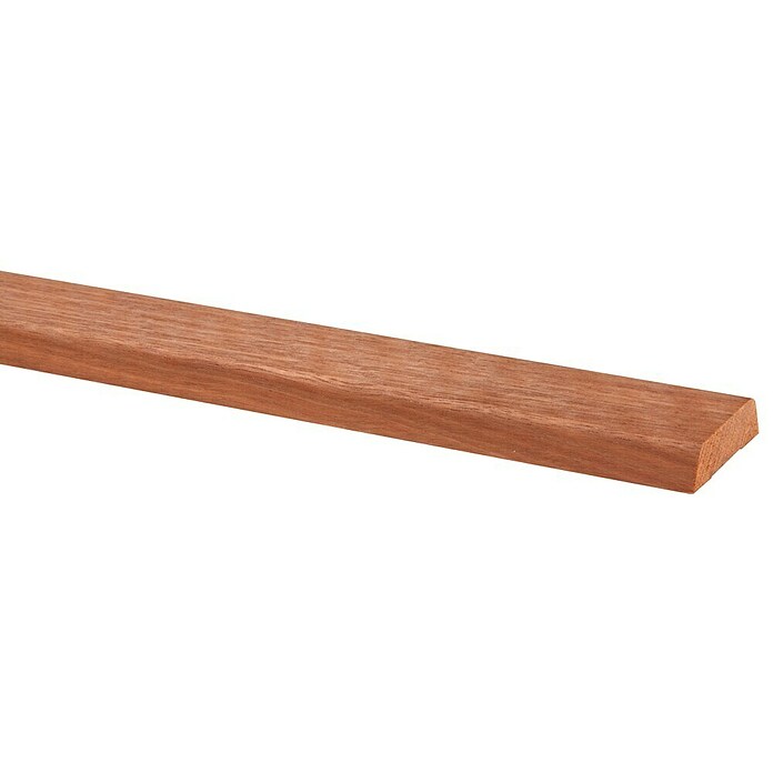 Plint met profiel hardhout (270 x 4,5 x 1,2 cm, Hardhout) | BAUHAUS