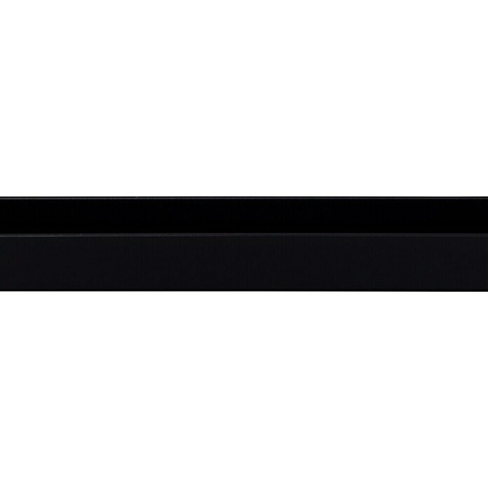U-profiel kunststof (260 x 1,8 x 2,1 cm, Zwart, Kunststof) | BAUHAUS