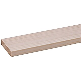 Houten lat Vuren Geschaafd (l x b x h: 210 cm x 56 mm x 12 mm, Vurenhout, Naturel)