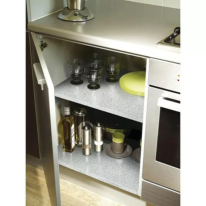 D-c-fix Klebefolie Sabbia - 200 x 45 cm, Hellgrau, Selbstklebend - Stimmungsaufnahme
