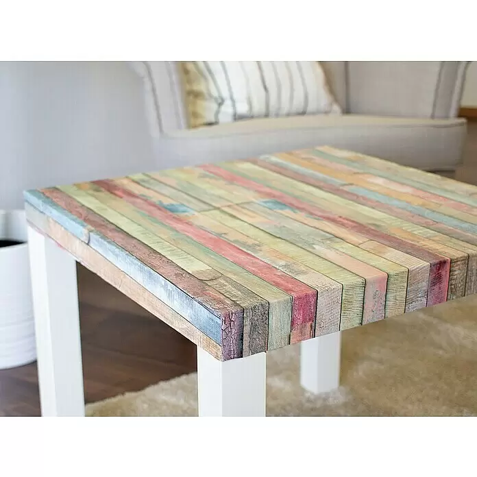 D-c-fix Dekore Holzoptikfolie Meterware Rio - Breite: 45 cm, Bunt, Selbstklebend - Stimmungsaufnahme