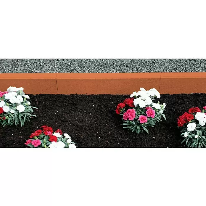 Christoph Rasenkante - 50 x 4,5 x 15 cm, Toskana, Beton - Stimmungsaufnahme