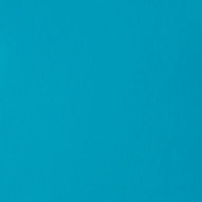 Liquitex Basics Acrylfarbe - Brillantblau, 118 ml - Helle, einfarbige türkise Oberfläche, ideal als Hintergrund oder zur Hervorhebung von Produktdetails mit klarer, beruhigender Farbgebung.