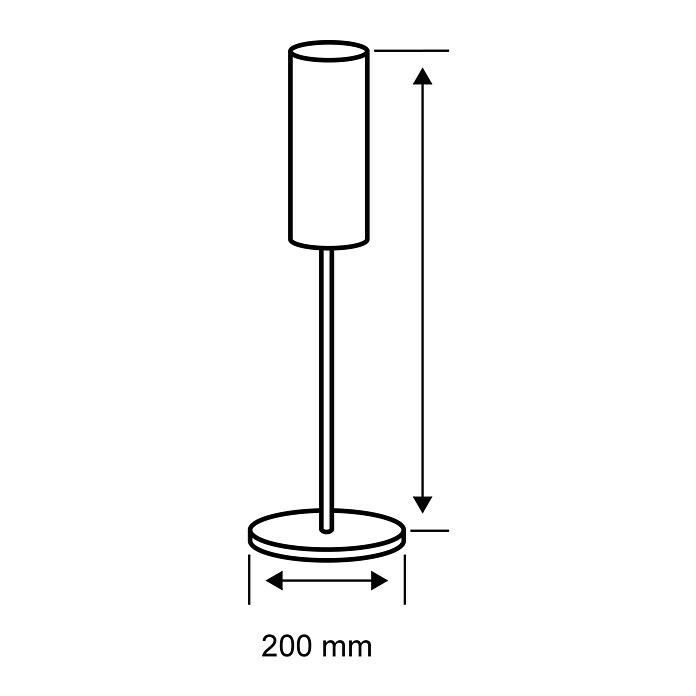 Paulmann Plug & Shine LED-Außenleuchte Globe2,8 W, IP67, Warmweiß, 1-flammig Sketch