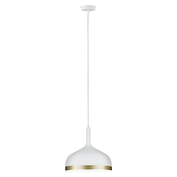 Paulmann Neordic Pendelleuchte Embla (20 W, Weiß/Gold, Höhe: 110 cm)