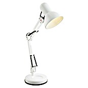 Globo Lámpara de sobremesa Famous (1 luz, Potencia máx.: 40 W, Blanco, Altura: 62 cm)