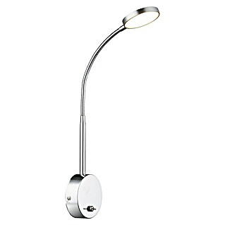 Globo Lámpara de sobremesa LED (3 W, Cromo, Blanco cálido)