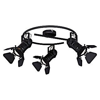 Globo Regleta Egon (150 W, Negro, GU10)