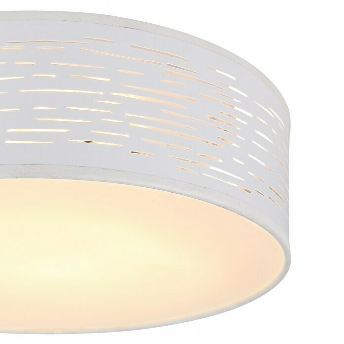 Globo LED-Deckenleuchte rund (20 W, Weiß, Ø x H: 38 mm x 13 cm)