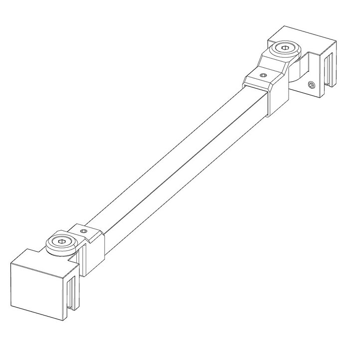Camargue Vario Set za stabilizaciju S30  (100 cm, Krom) | BAUHAUS