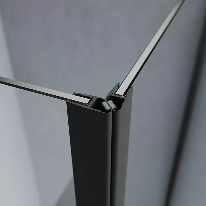 Camargue Magnetleisten-Set Vario/Air 2.0 - Kunststoff, Schwarz, Länge: 200 cm - Detailaufnahme