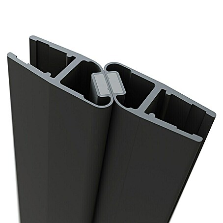 Camargue Magnetleisten-Set Vario/Air 2.0 (Kunststoff, Schwarz, Länge: 200 cm)