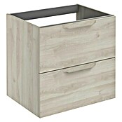 Riva Urban Waschtischunterschrank (60 x 45 x 56,5 cm, Eiche Grau/Weiß, Matt) | BAUHAUS