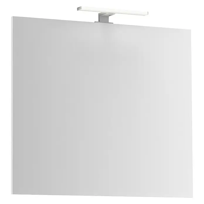 Riva Urban 2.0 LED-Lichtspiegel - 80 x 74,1 cm - Ein weißer Badezimmerspiegel mit einer modernen, integrierten Beleuchtung sorgt für optimales Licht und eine stilvolle Atmosphäre.