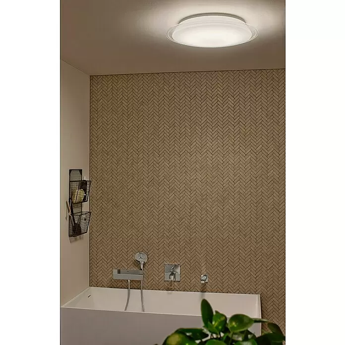 Ledvance LED-Wand- & Deckenleuchte Pure - 16 W, Weiß, Durchmesser: 300 mm - Stimmungsaufnahme