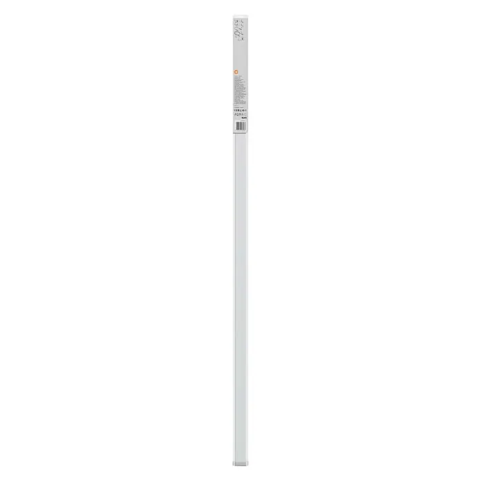 Ledvance LED-Lichtleiste Switch BattenL x B x H: 117,3 x 2,2 x 3 cm, Lichtfarbe: Warmweiß, 14 W - Eine Nahaufnahme eines LED-Lichtleiste-Produkts, das in einer Verpackung verpackt und zum Verkauf bereit ist.