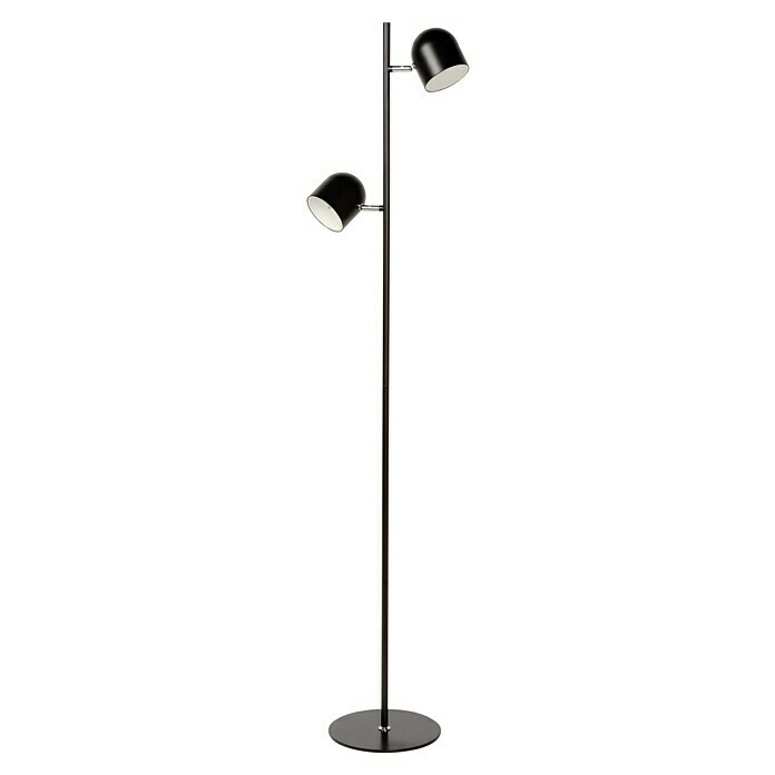 Lucide LED-Stehleuchte Skanska10 W, Höhe: 141 cm, Warmweiß, Schwarz Front View