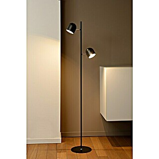 Lucide LED-Stehleuchte Skanska (10 W, Höhe: 141 cm, Warmweiß, Schwarz)