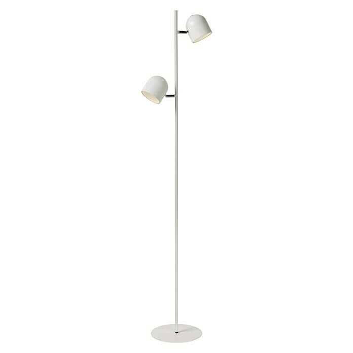 Lucide LED-Stehleuchte Skanska10 W, Höhe: 141 cm, Warmweiß, Weiß Front View