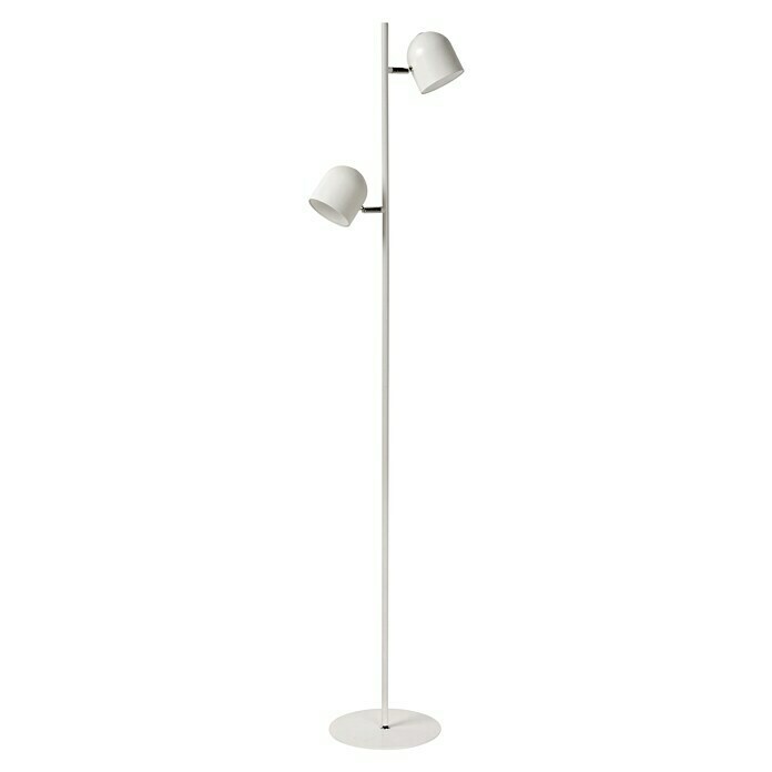 Lucide LED-Stehleuchte Skanska10 W, Höhe: 141 cm, Warmweiß, Weiß Front View