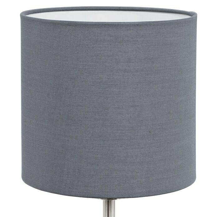 Eglo Pasteri Okrugla stolna svjetiljka (Promjer: 18 cm, Boja sjenila: Siva mat, S 1 žaruljom, 60 W, E27)