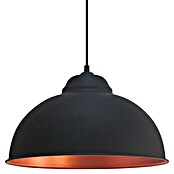 Eglo Lámpara colgante redonda (1 luz, Potencia máx.: 60 W, E27, Negro/Cobre)