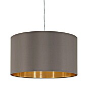 Eglo Maserlo Pendelleuchte rund (Cappuccino, Höhe: 110 cm, Max. Leistung: 60 W, E27, 1-flammig)