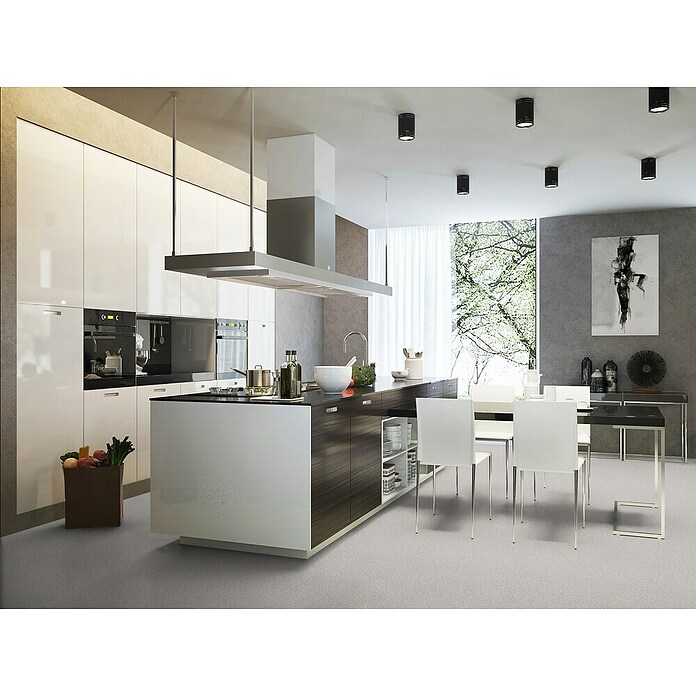 Gerflor PVC-Boden Meterware Primetex (L x B x S: 30 m x 4 m x 2 mm, Gravel Grey) | BAUHAUS