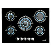Cata Placa de cocción cristal L-7005 CI (L x An: 51 x 70 cm, Número de quemadores de gas: 5 ud.) | BAUHAUS