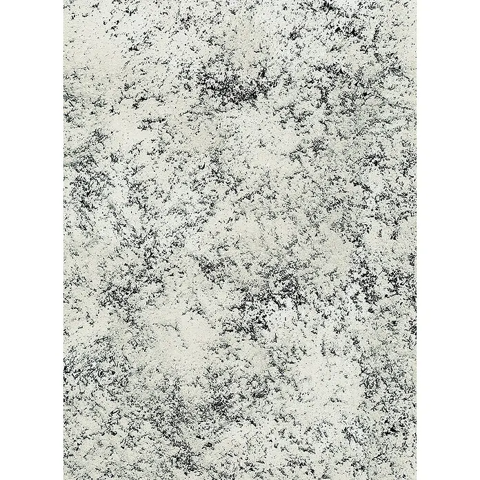 Osaka Yeso con efecto de color Madreperla - Gris granito - Primer plano de una encimera de mármol en blanco con motas negras, ideal para cocinas y baños.
