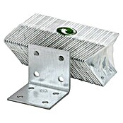 Vormann Conector en ángulo (L x An x Al: 40 x 40 x 20 mm, Espesor: 2 mm, 40 ud., Zincado) | BAUHAUS