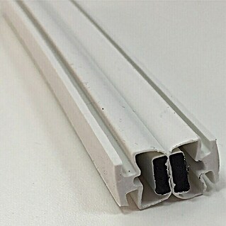 Perfil de sellado magnético guiado N-S (200 x 2 x 2 cm, Blanco)
