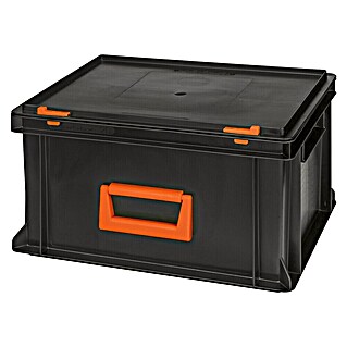 Lockweiler Zaboj za orodje PC 20 (Do x Š x V: 40 x 30 x 23,3 cm, Plastika, S pokrovom)
