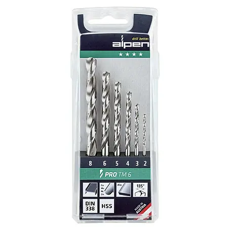 Alpen  Metallbohrer Pro TM 6