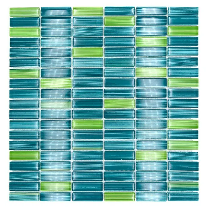 Mosaikfliese Stäbchen Crystal Mix XCM S850