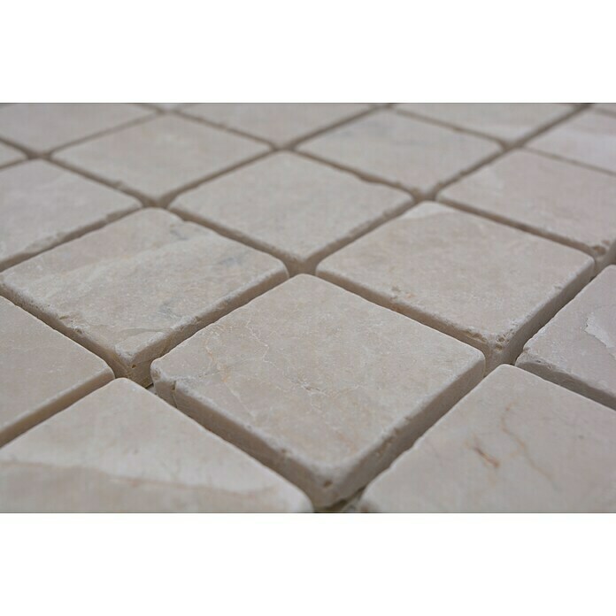 Mosaikfliese Quadrat XNT 46604 (30,5 x 30,5 cm, Beige, Matt)