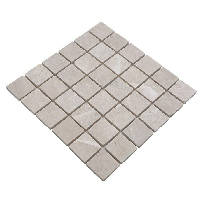 Mosaikfliese Quadrat XNT 46604 (30,5 x 30,5 cm, Beige, Matt)