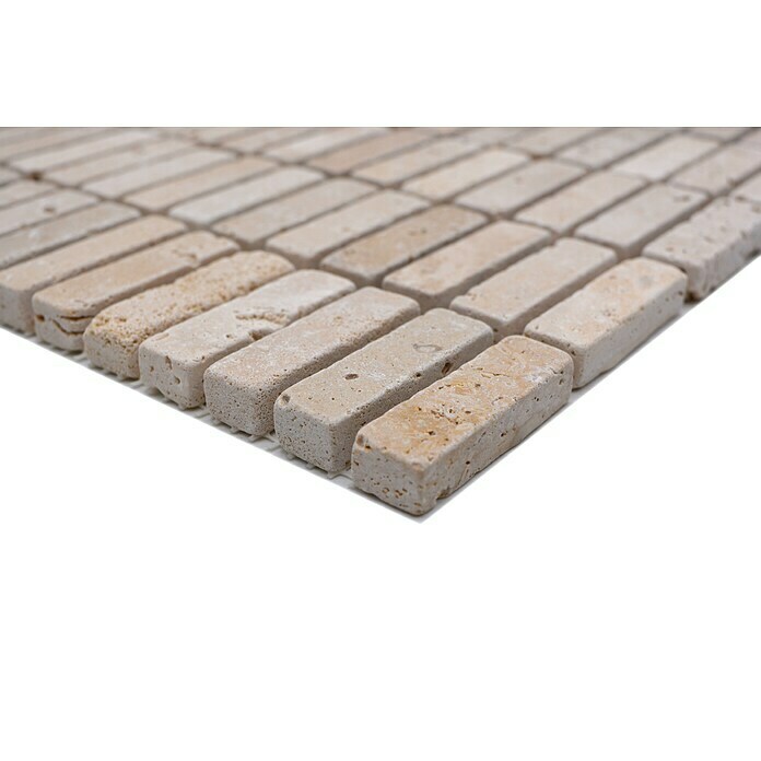 Mozaïektegel (30,5 x 30,5 cm, Beige, Mat)