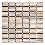 Mozaïektegel (30,5 x 30,5 cm, Beige, Mat)