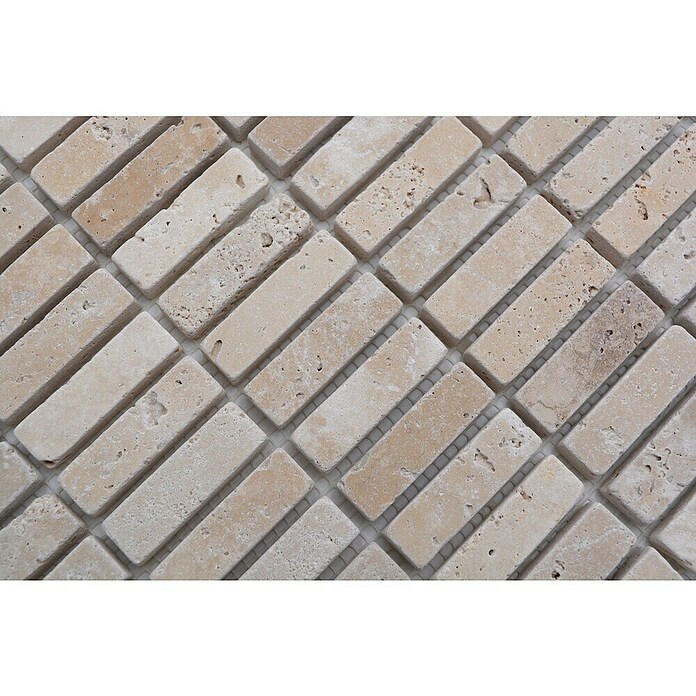 Mozaïektegel (30,5 x 30,5 cm, Beige, Mat)