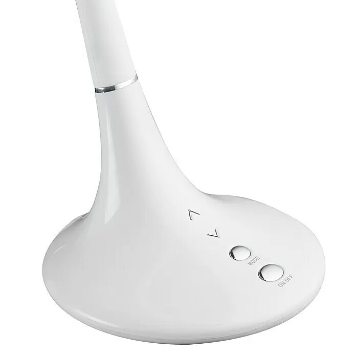 Globo LED-Tischleuchte Pattaya - 10 W, L x B x H: 50 x 17,7 x 79 cm, Weiß, Warmweiß - Detailaufnahme