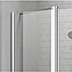 Camargue Vario Eckdusche S52+S15+S6 (80 x 120 x 195 cm, Beschichtet, Silber, Glasstärke: 6 mm) | BAUHAUS
