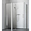 Camargue Vario Eckdusche S4+S16+S13P (120 x 160 x 195 cm, Beschichtet, Silber, Glasstärke: 6 mm) | BAUHAUS