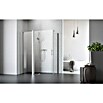 Camargue Vario Eckdusche S4+S16+S13P (120 x 160 x 195 cm, Beschichtet, Silber, Glasstärke: 6 mm) | BAUHAUS